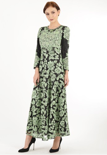 Jual BIBIQ Bibiq Gamis  Brokat Tile Original ZALORA  