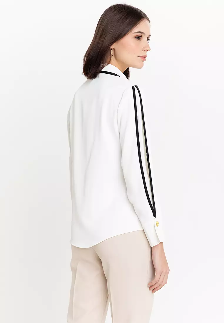 Elegant Long Sleeves Shirt Blouse