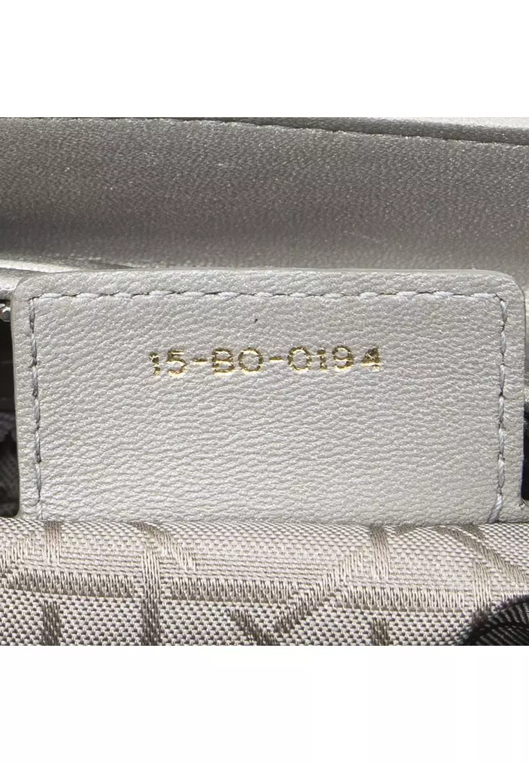 Pre-Loved Medium Lady Dior Zip