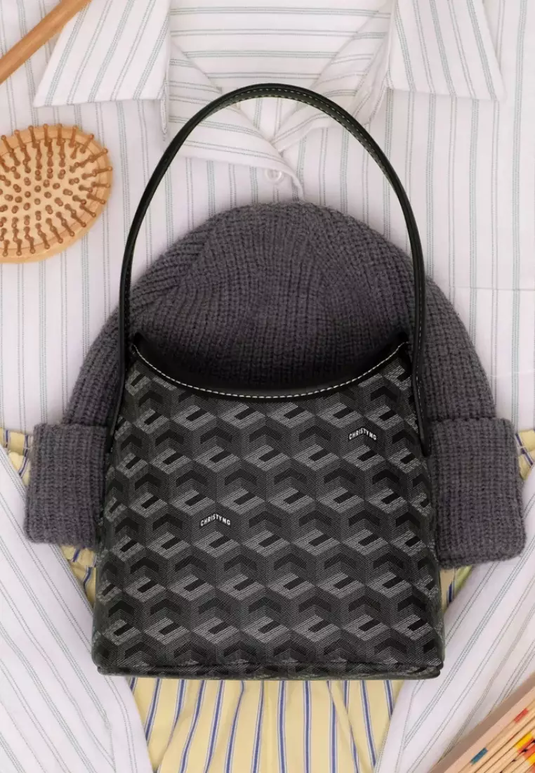 Alesso Micro Hobo Bag Black