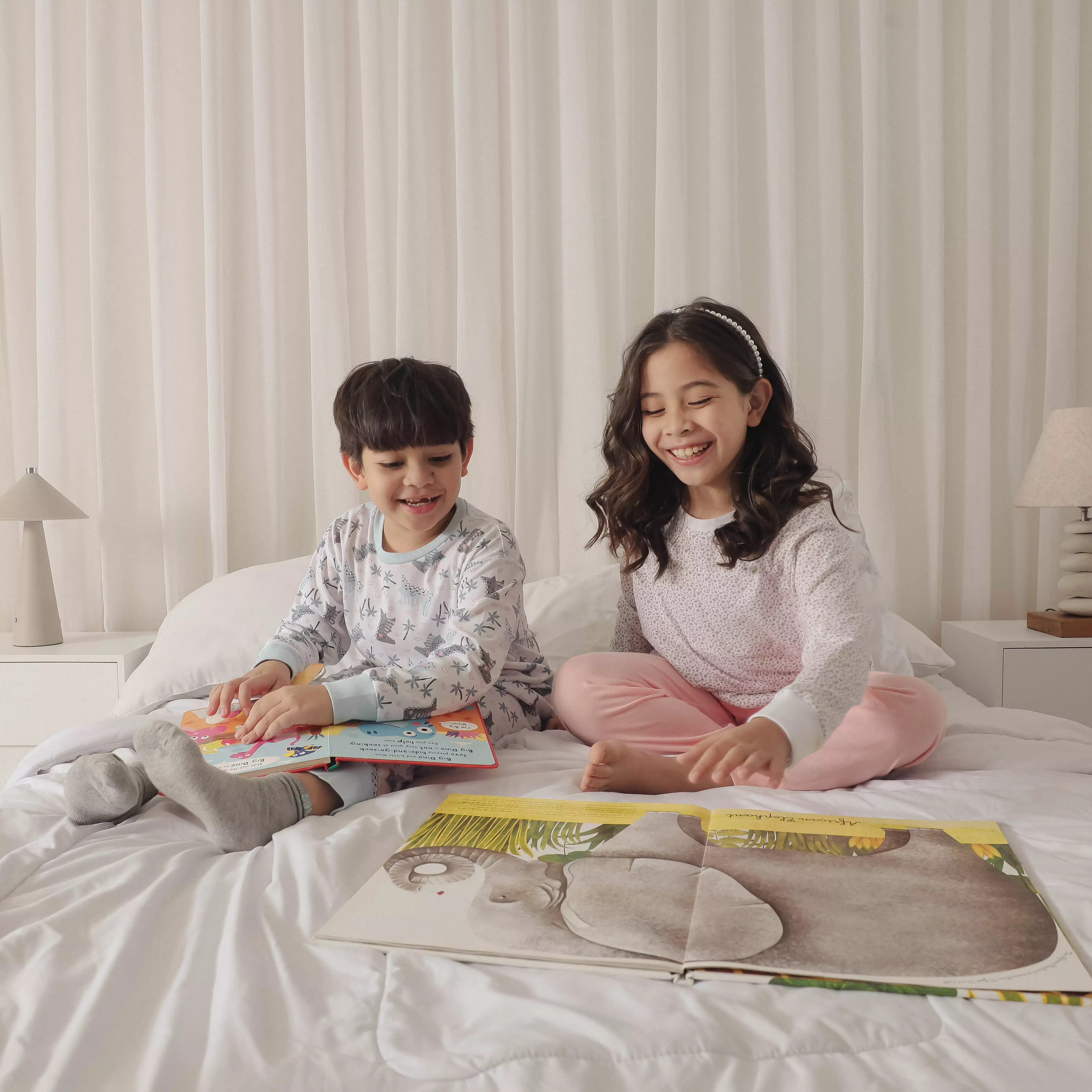 Pito Kids Set Piyama Panjang Anak Leopard 1-8 Tahun