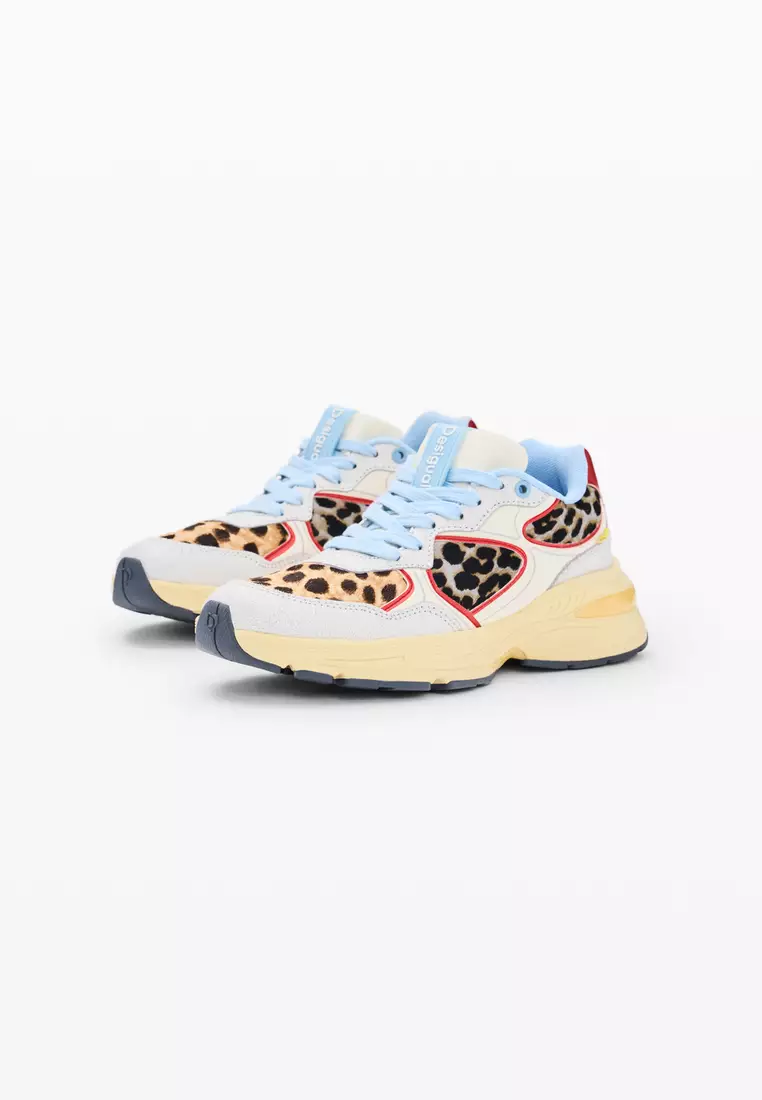 Desigual Leather running sneakers