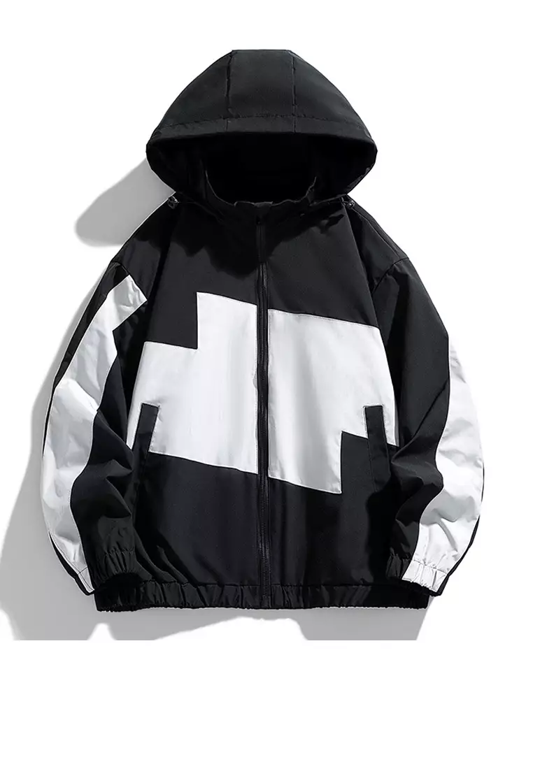 Casual hooded jacket hotsell