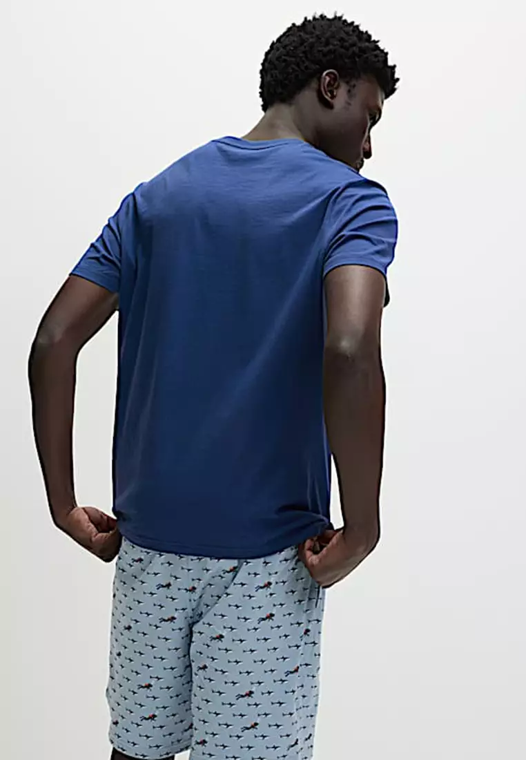 Pure Cotton Diver Print Pyjama Set