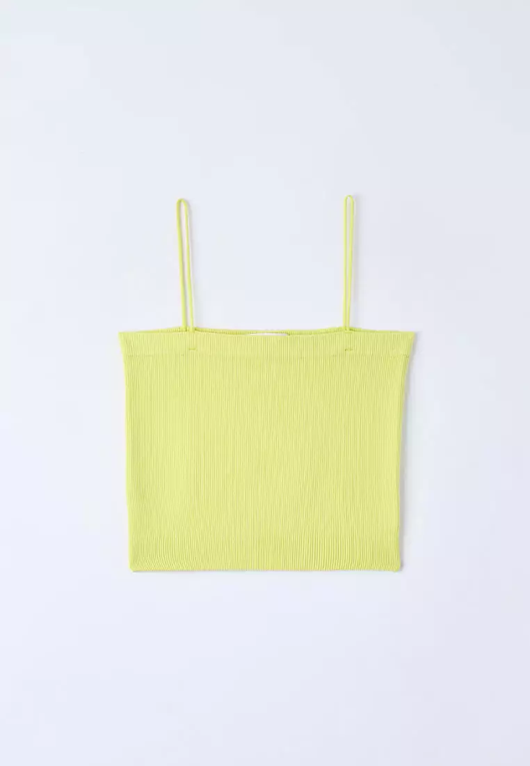 Thin Strap Bandeau Crop Top for Women