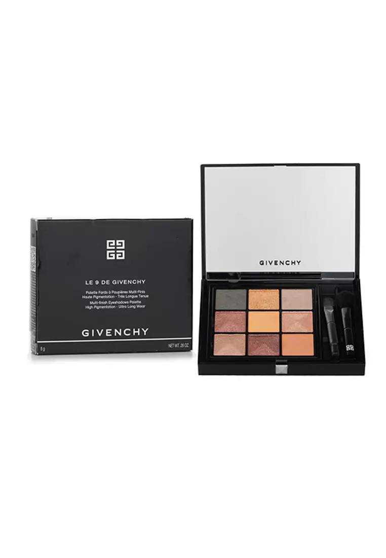 Givenchy - Le 9 De Givenchy Multi-Finish Eyeshadows Palette High Pigmentation Ultra Long Wear- #08 Le 9.08 8g/0.28oz