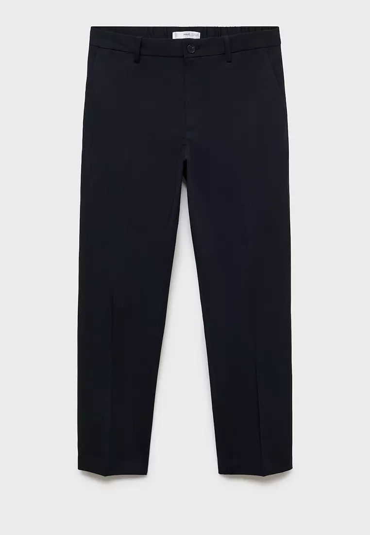 Bologna Slim-Fit Comfort-Stretch Trousers