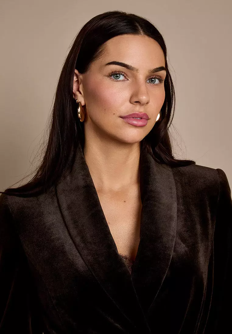 GWD Claire Chocolate Velvet Jacket