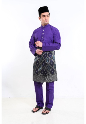 Amar Amran purple Baju Melayu Moden F620EAA7CF46EFGS_1
