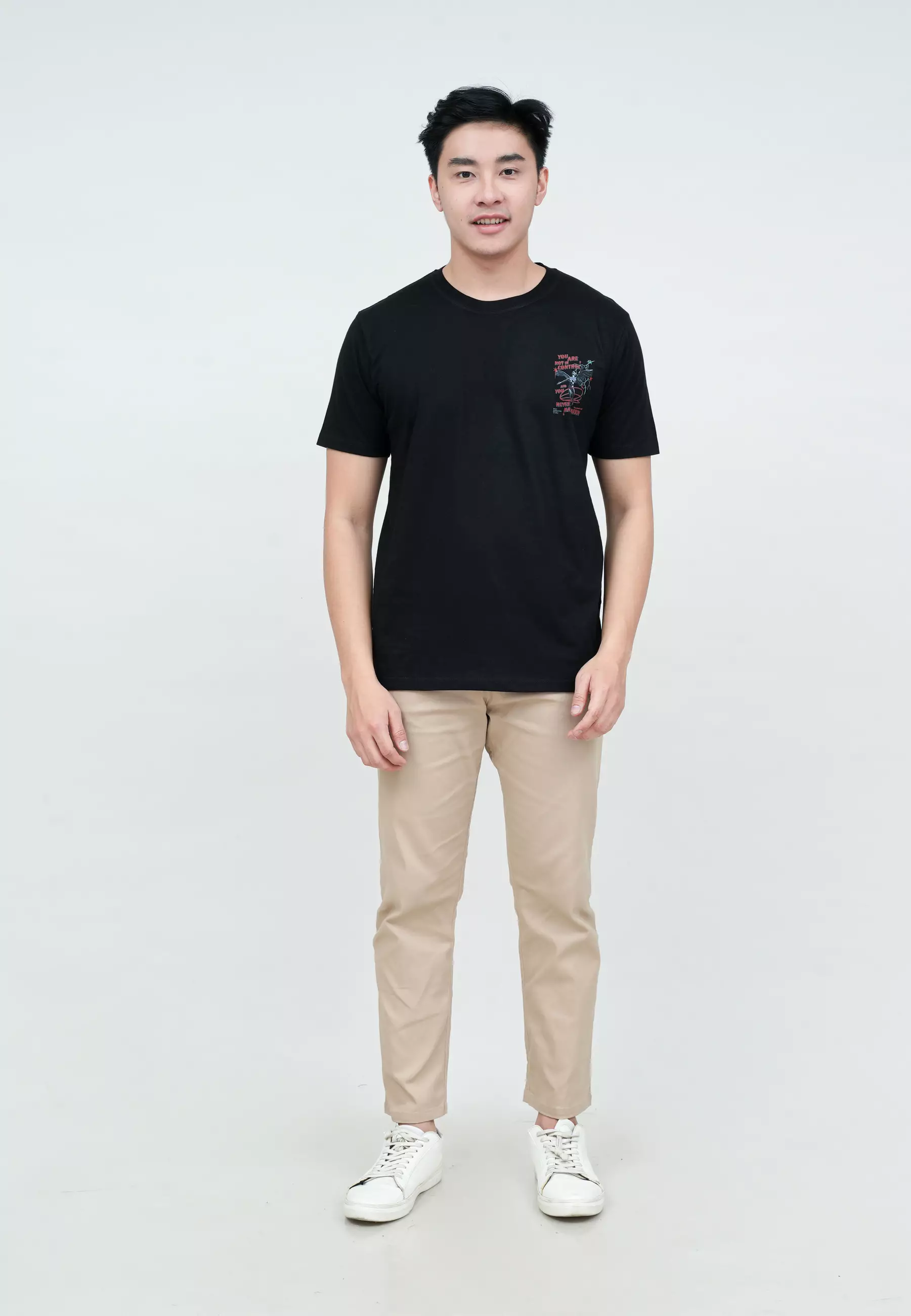 Houseofcuff T-shirt Kaos Hitam Never Have Been Tersedia Size S - 4XL