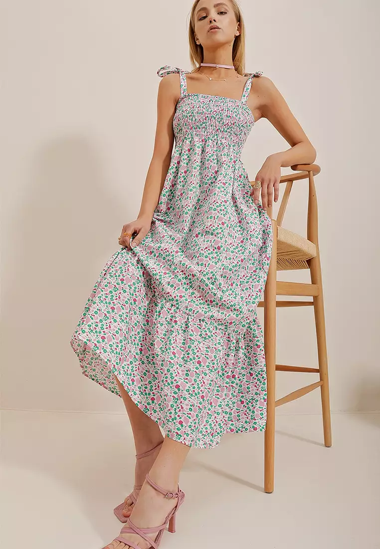 Fiorella Floral Maxi Dress
