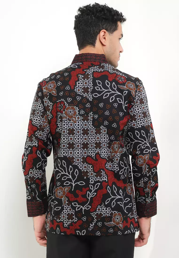 Kemeja Body Fit Batik Semanggi Sekar Jagad