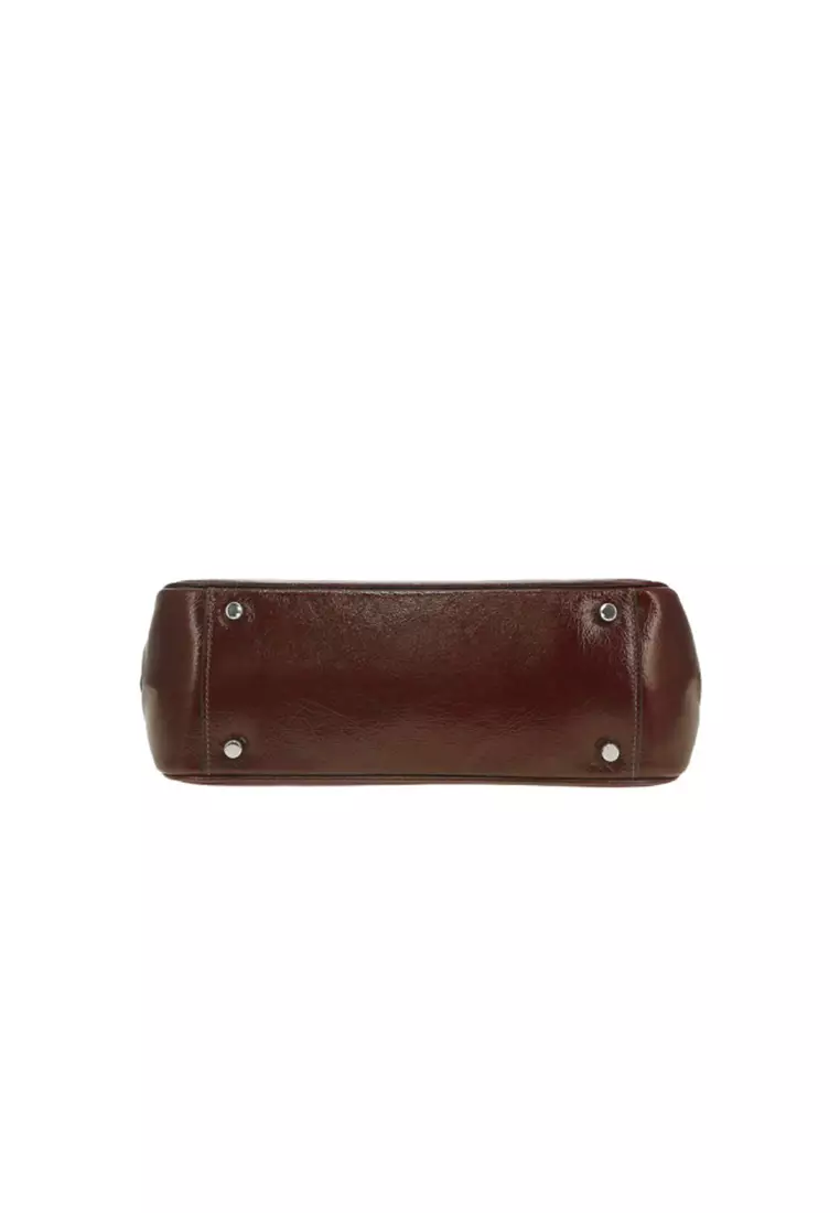 Asher 女士單肩包楓葉色CBJ05