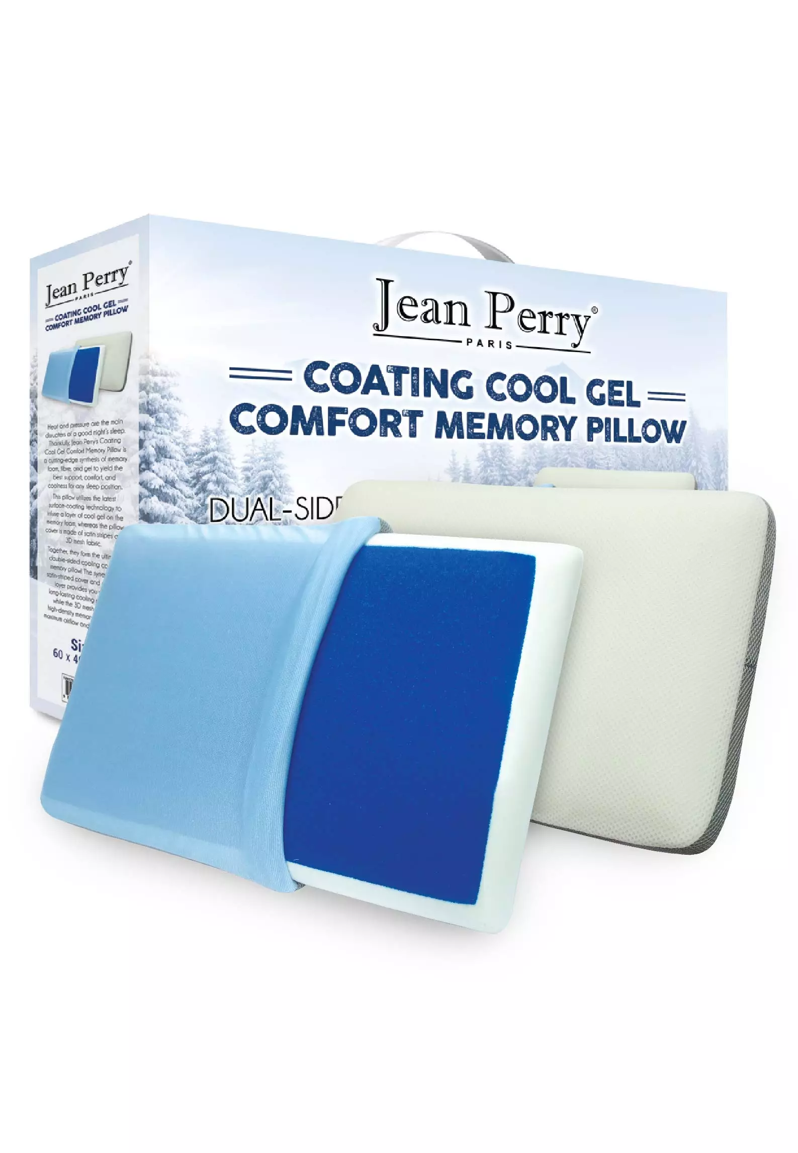 Buy Jean Perry Jean Perry Coating Cool Gel Comfort Memory Pillow Online