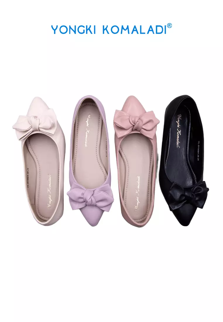 [ ORIGINAL ] YONGKI KOMALADI FLATSHOES OL-BY8664-24 PEACH