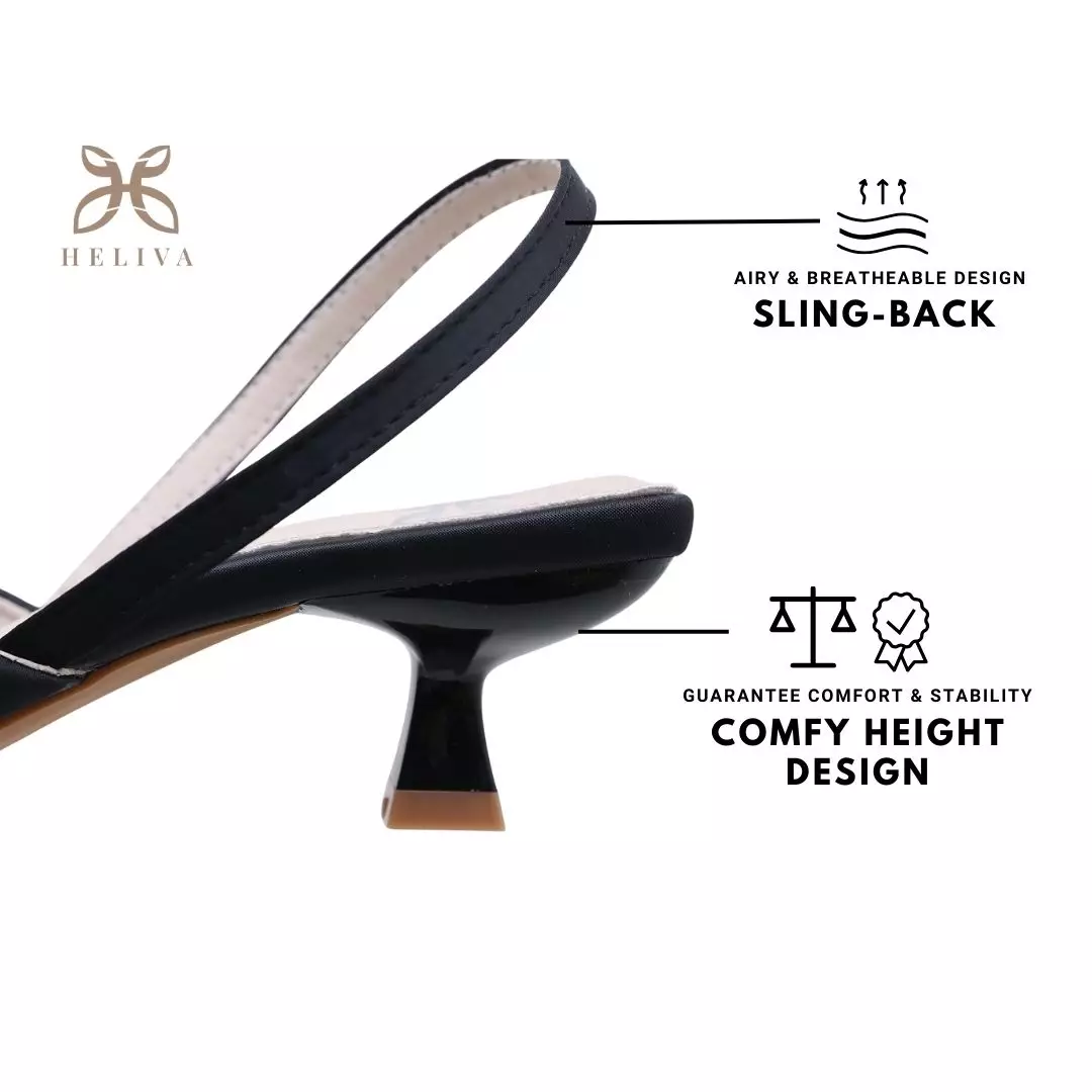 Heliva Ariana Women Heels Sling Back Flower