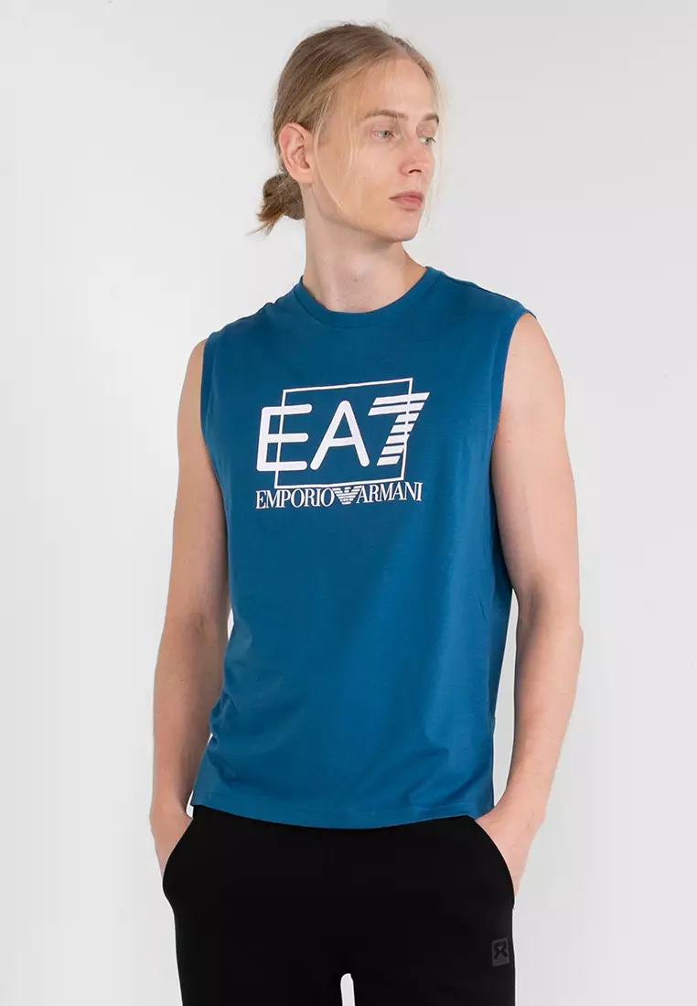 Buy EA7 Graphic Tank Top 2024 Online ZALORA Singapore