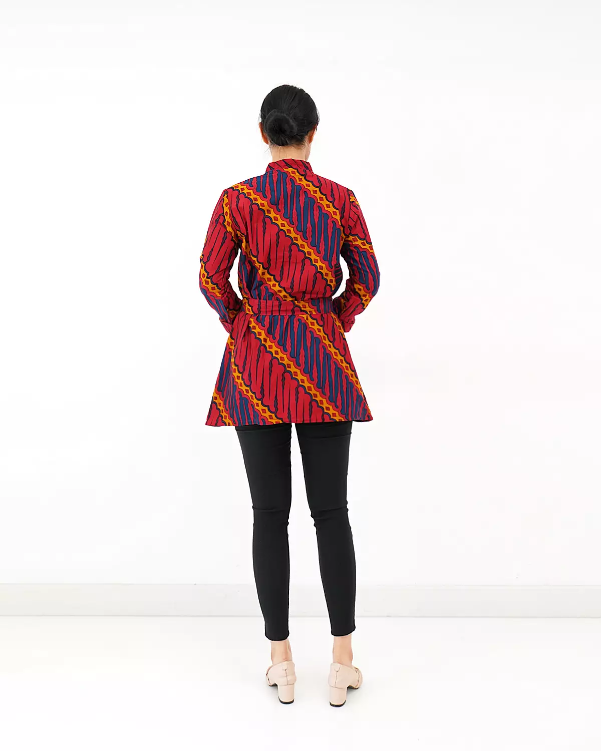 Blouse Tunik Motif Parang Indramayu