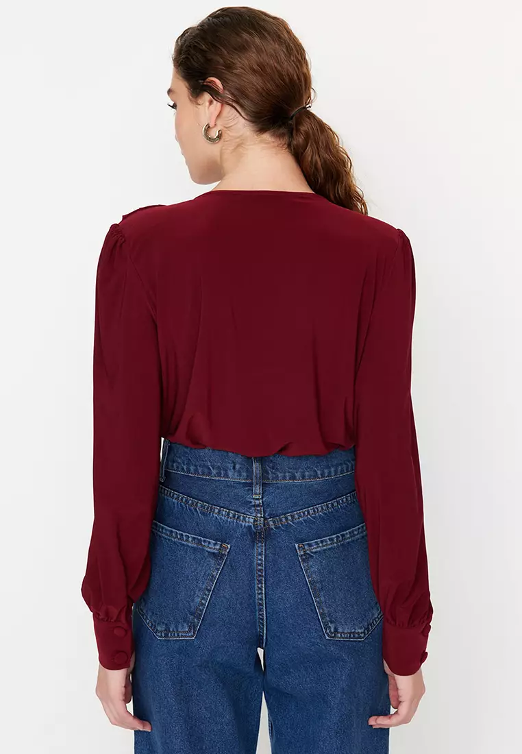 Gathered Detailed Bodysuit