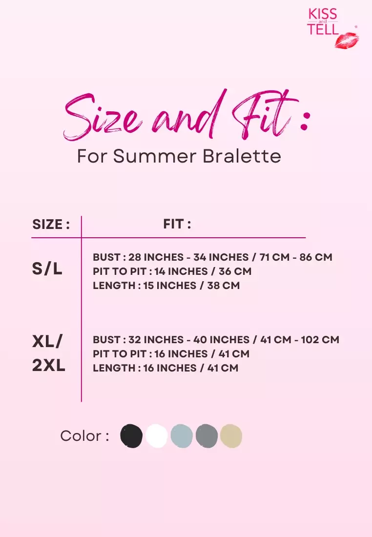 The Bralette, Perfect Undergarment for Summer