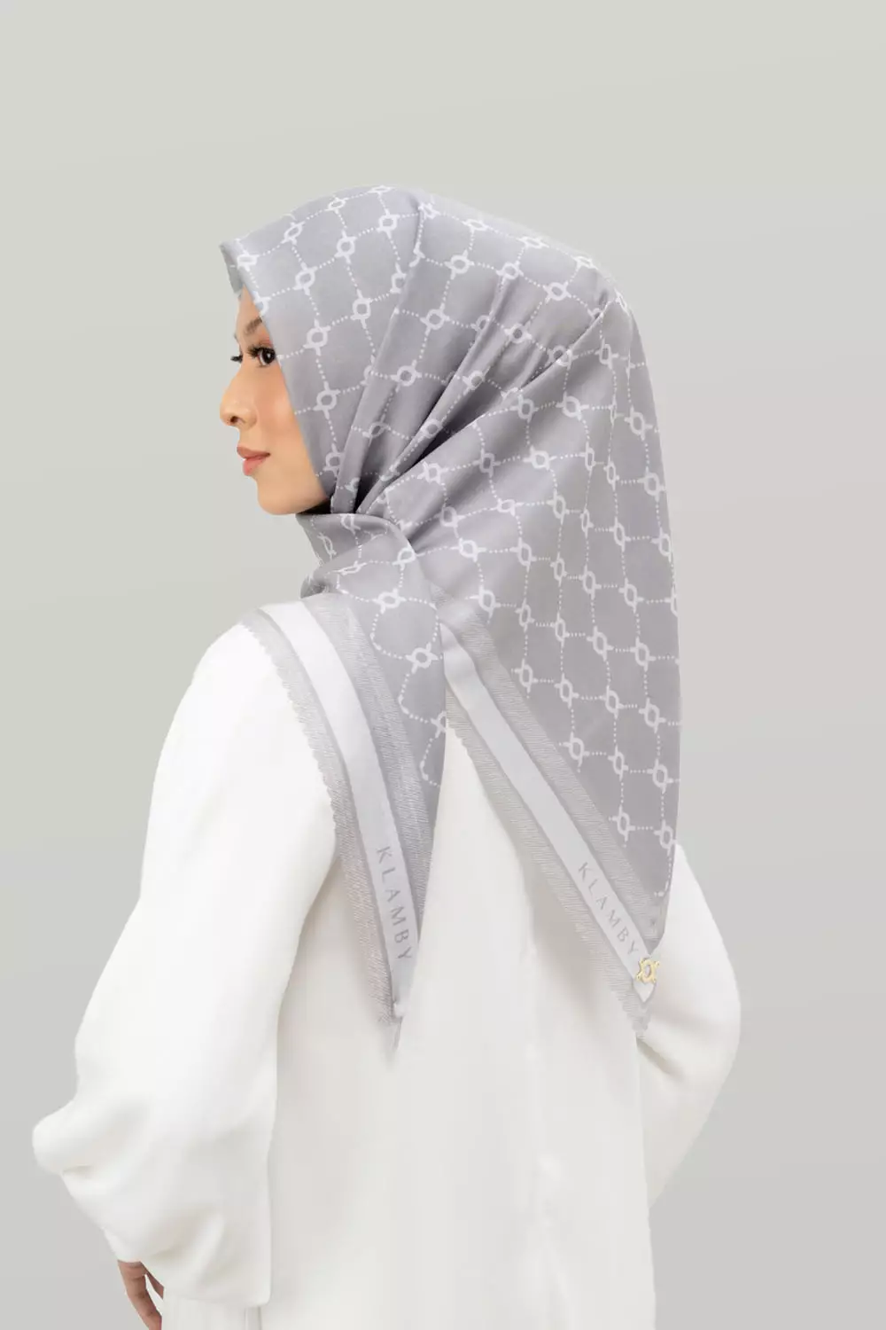 Klamby - Monogram Scarf London Edition Fossil