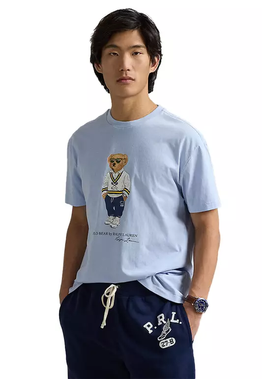 Custom Slim Fit Polo Bear Jersey T-Shirt