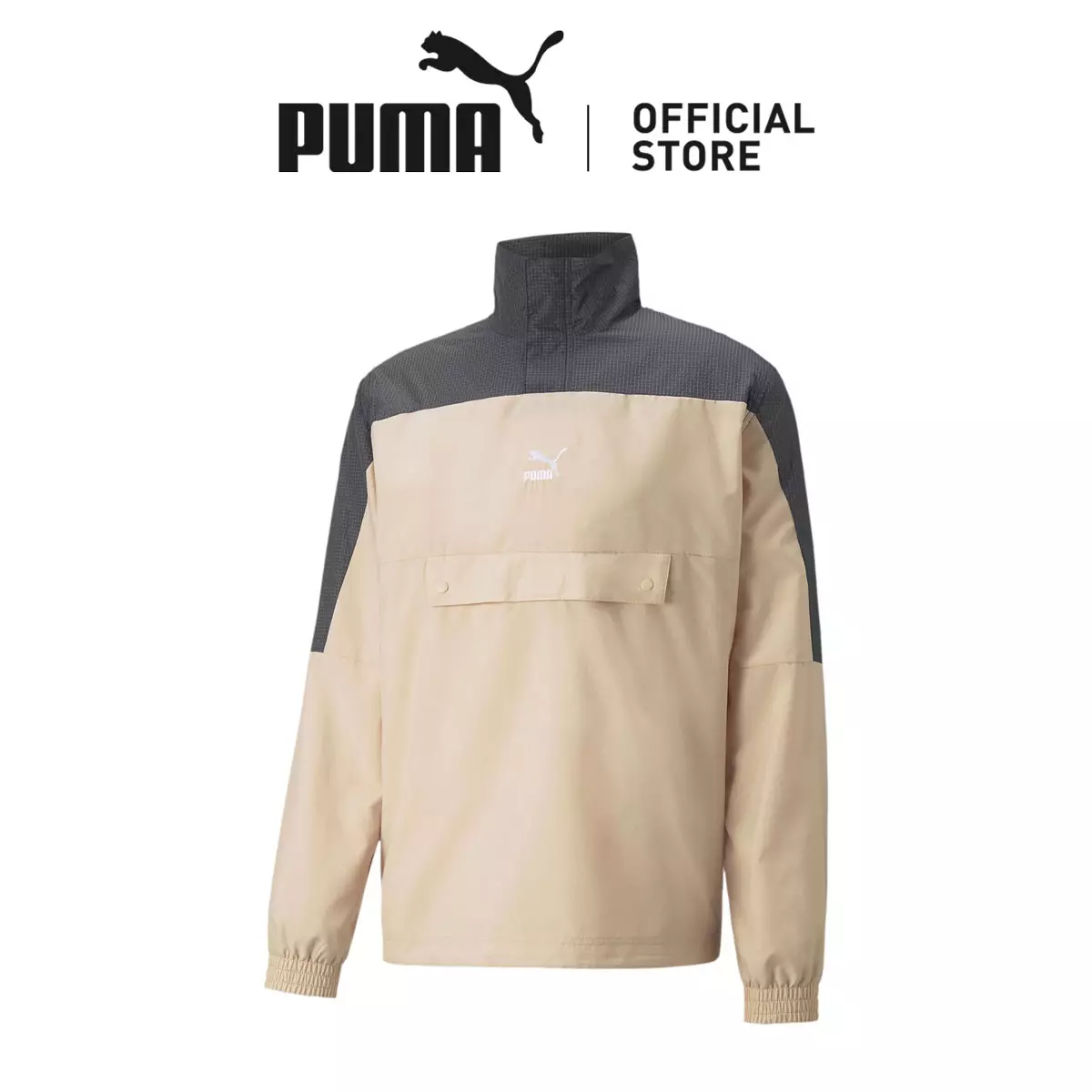 Puma half hot sale zip windbreaker