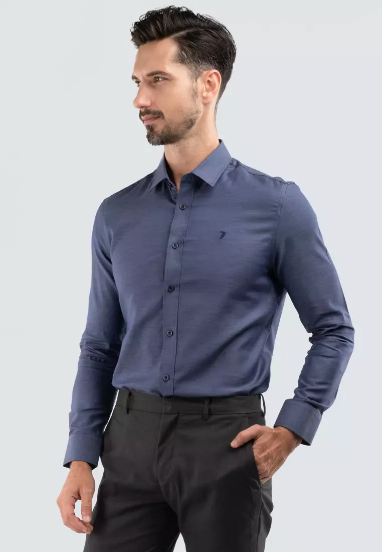 Polo Haus - Men’s 100% Cotton Signature Fit Long Sleeve