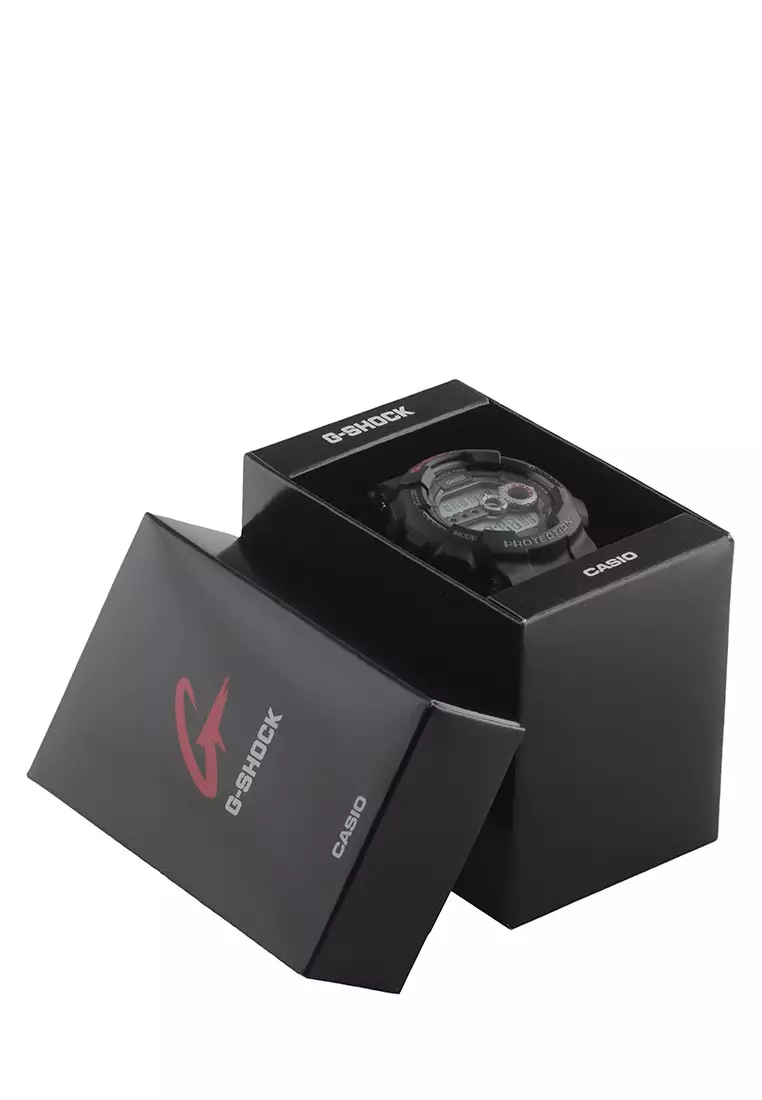 Casio G-SHOCK Jam Tangan Pria - Black - Silicon - GD-100-1ADR 