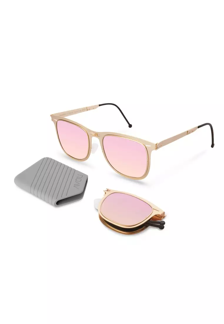 ROAV LENNOX 8002 Brush Gold / Pink Mirror  14.66