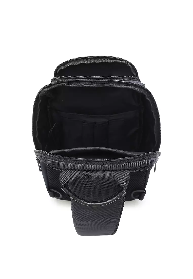 Men's Waist Bag / Belt Bag / Chest Bag (Tas Pinggang / Tas Dada Pria) - Biru