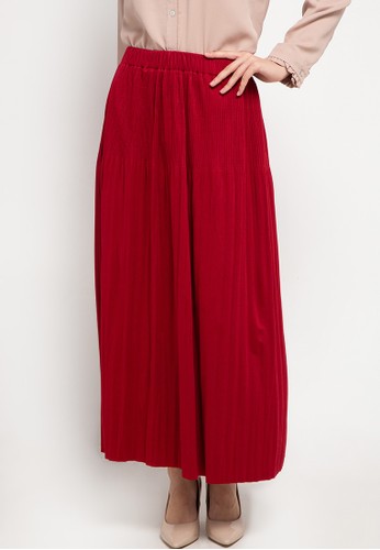 Jual Zahra Signature Long Skirt Pleats Nona Original Zalora Indonesia