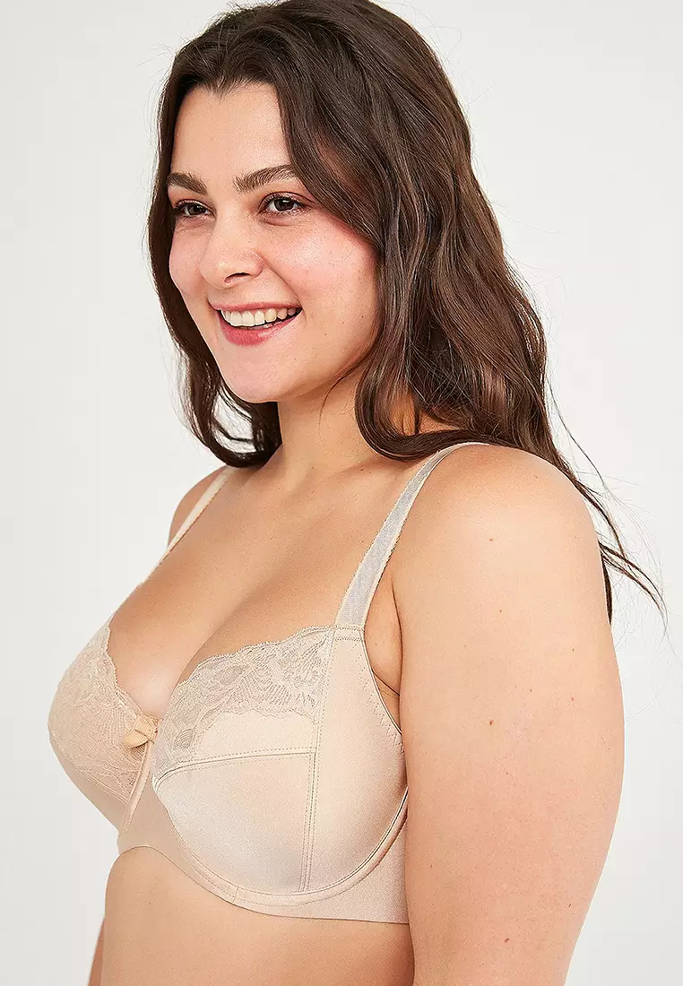 Violet Form Recovery Underwire Non-Padded Nude Bra