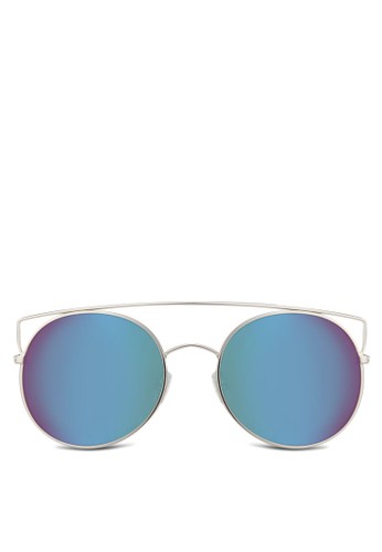 經典圓框太陽眼鏡, 飾品zalora是哪裡的牌子配件, 圓框