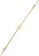 ELLI GERMANY gold Bracelet Pink Quartz Beads Square Adjustable Gold Plated 9CC2DACE77AC13GS_4