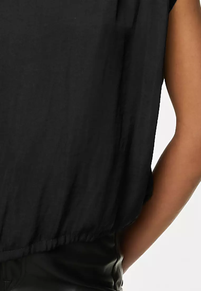 Santa Sequin Round Neck Long Sleeve Blouse