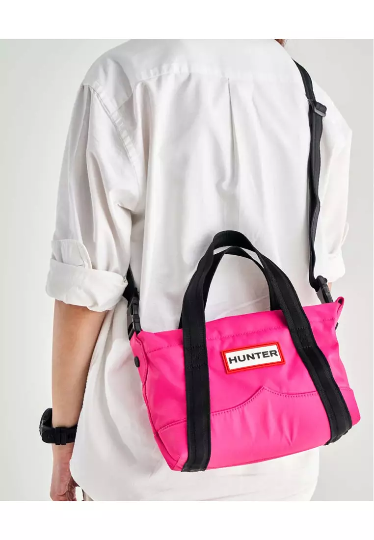 NYLON MINI TOPCLIP TOTE