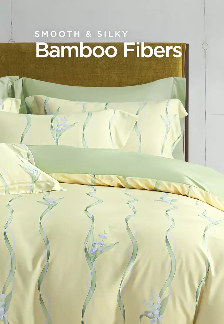 Buy Addison 990TC 100 Silky Soft Bamboo Fibers Fitted Sheet Set