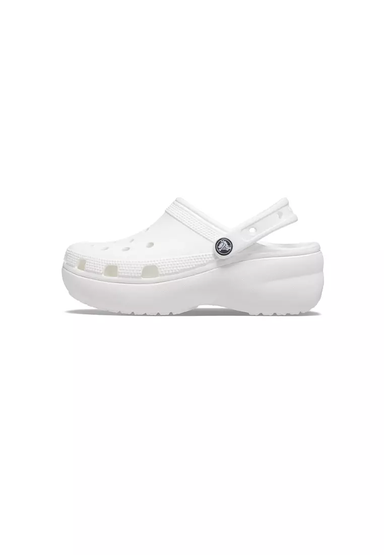 Women's Classic Paltform Clog In White