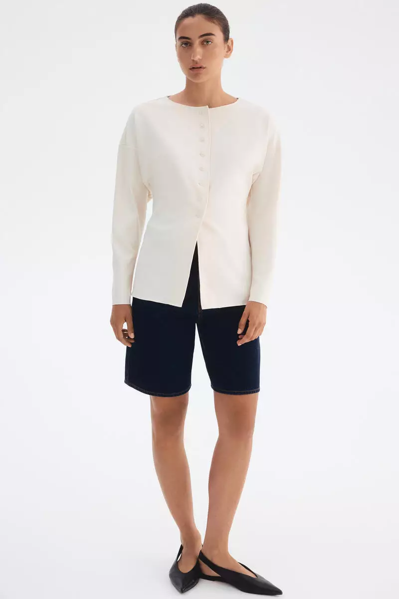 Waisted cardigan