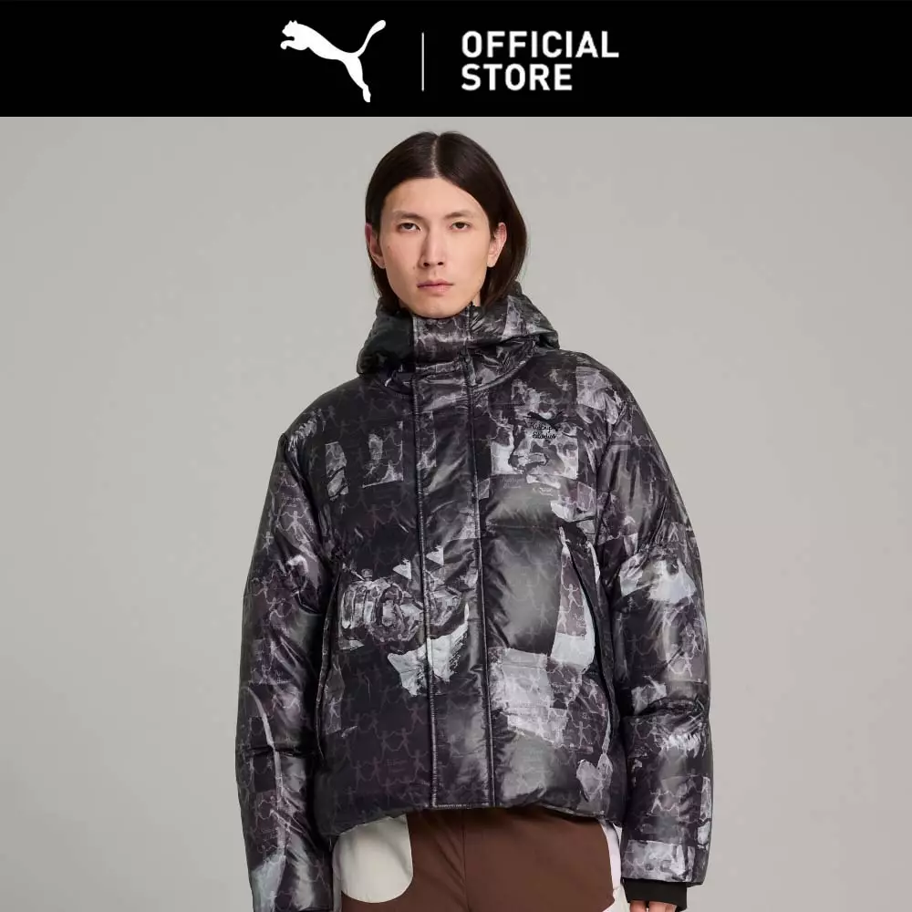 Hoodie Puma Packable Jacket BAPE × PUMA Long Hoodie Down Jacket