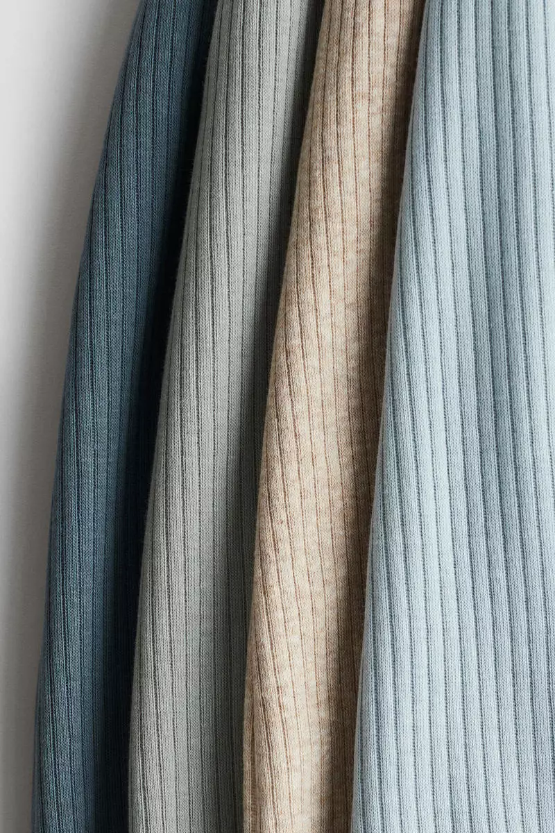 4-pack ribbed cotton trousers