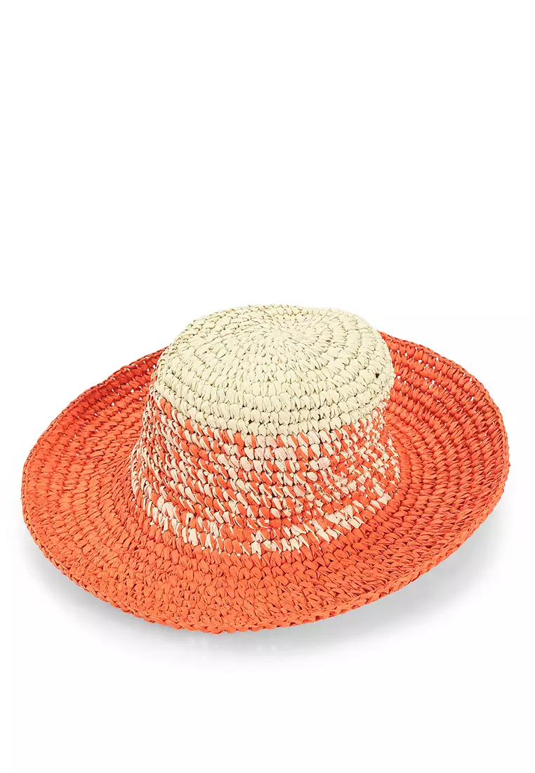 Straw hat bucket clearance