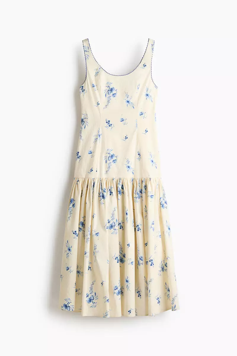Long cotton dress