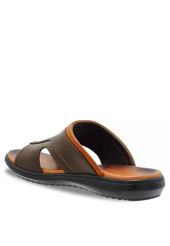 Slip On Faux Leather Classic Casual Sandals