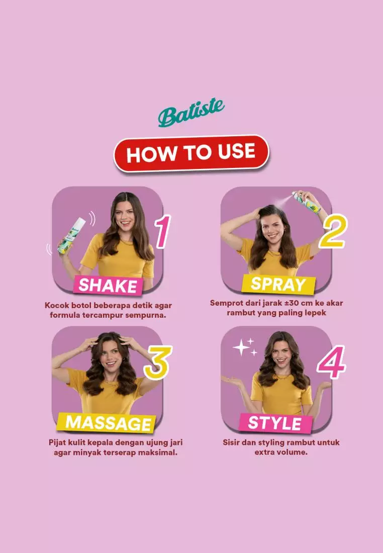 Batiste Benefit Dry Shampoo & Volume 200ml