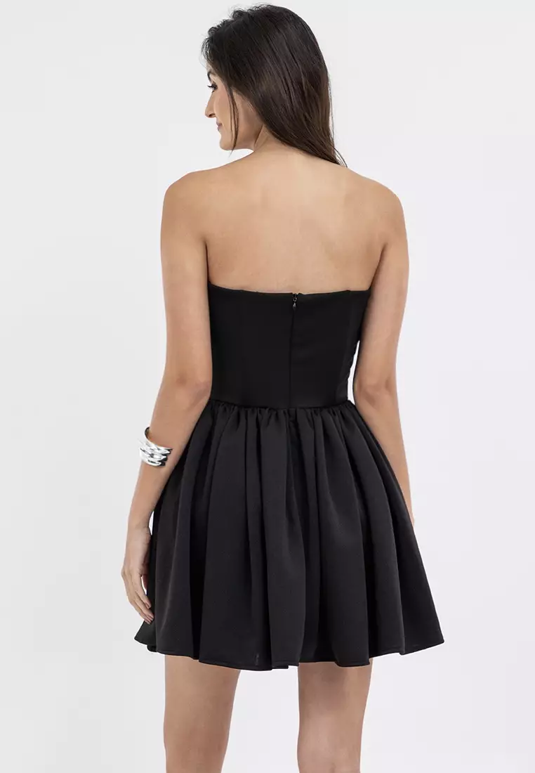 Kayla Strapless Corset Mini Dress