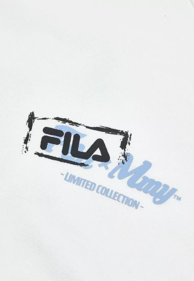 FILA CORE × MAISON MIHARA YASUHIRO Women's Pullover Sweater in White