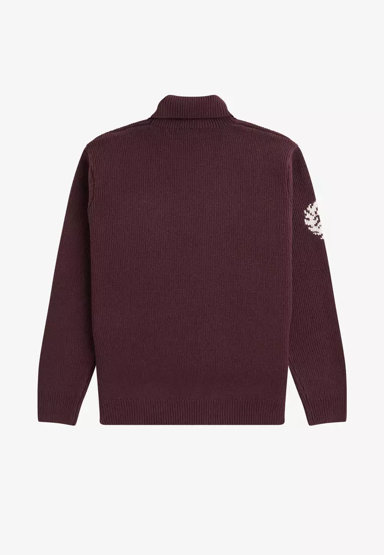 Fred perry turtleneck jumper outlet