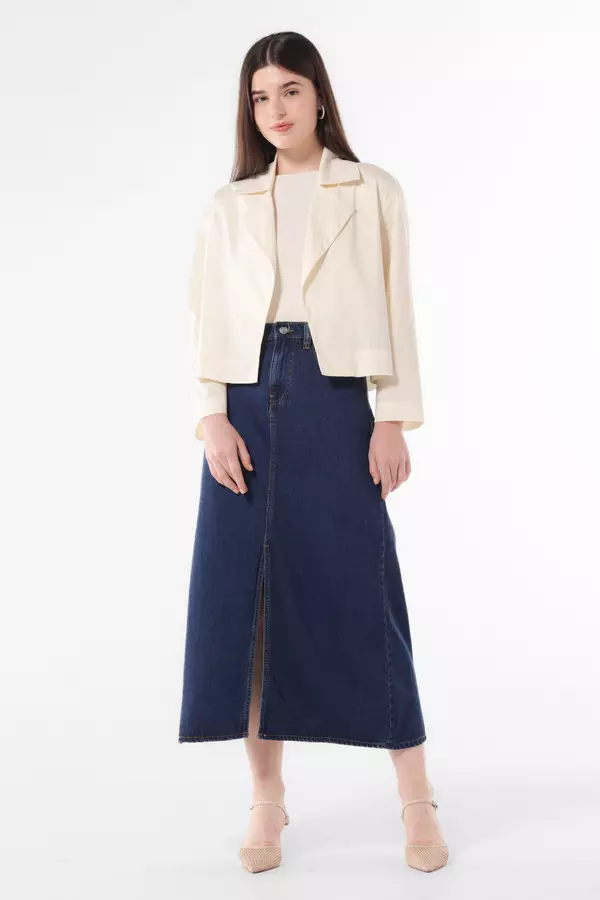 MINIMAL - Blanche - Lightweight Jacket - Off White Colour Offwhite